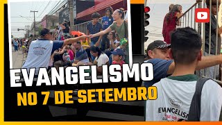 Evangelismo no desfile cívico em Campo Grande / 2024