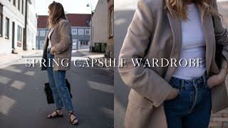 A timeless spring capsule wardrobe | spring 2021