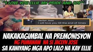 JACLYN JOSE NAKAKAGIMBAL NA PANGYAYARE BAGO PUMANAW