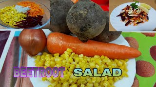 BEETROOT WITH CARROTS AND CORN SALAD | Che Lagang