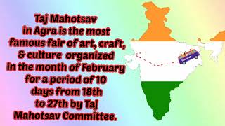 Taj mahotsav || Taj mahotsav Celebration #Tajmahotsav