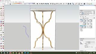 How to make furniture from Picture in Sketchup