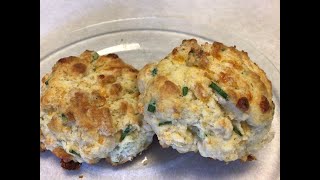 Let's Bake Cheddar-Chive Biscuits