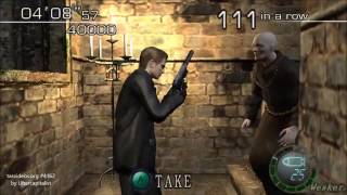 RE4 Mercenaries - Wesker TAS Combo 100% RevD - No Downtime Edit