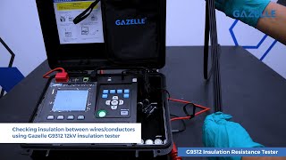 Gazelle Insulation Resistance Tester 2.5kv 5kv & 12kv (G9310, G9311, G9312)