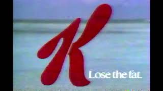 Lose The Fat - Kelloggs Special K [Commercial Ad 1988]