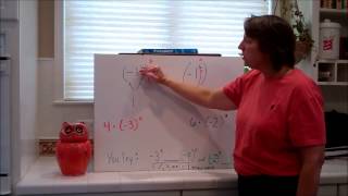 Math Integers and Exponents Evaluating Expressions.wmv