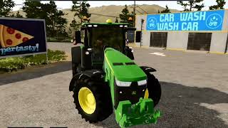 farming simulator20 first time play//fs 20 game play video /Hemant JAAT||new jhondeer buy kar liya