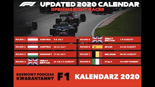 F1 - KALENDARZ F1