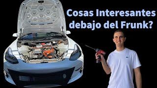 Como quitar Frunk del Tesla Model 3 y cosas interesantes que esconde