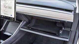 Tesla Model Y Glove Box Operation. Episode 105.