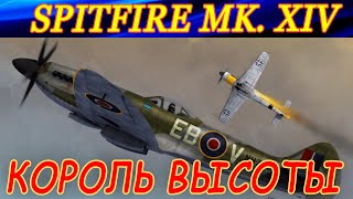 Spitfire Mk. XIV. КОРОЛЬ ВЫСОТЫ. HIGH ALTITUDE KING. Бой со стрима (stream highlight sortie).