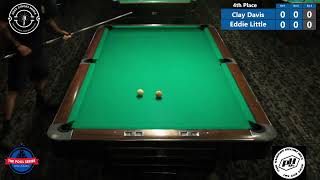 Clay Davis vs Eddie Little - 9 Ball Tournament - 4th Place - 9/7/24