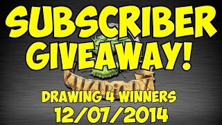 Giveaway!!! Subscriber Appreciation Steam Games Giveaway!