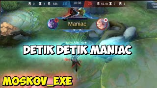 Moskov maniac | Mobile legends #Shorts