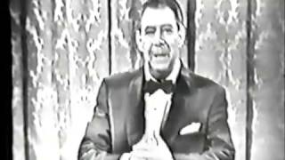 Early Radio Announcers talk gaffes on TV 1955