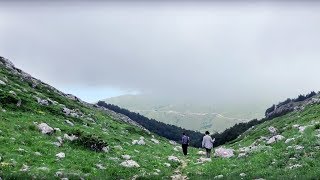 Ohrid, Macedonia (eng) Clouds among mountains