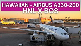 TRIP REPORT | Hawaiian Airlines - Airbus A330-200 - Honolulu (HNL) to Boston (BOS) | Economy