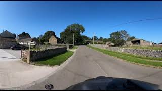 Peak District Motorbike Ride, Blackwell to Tideswell.