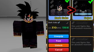 The True Power of Divine Dark Goku | Anime Fighters Simulator