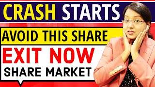 EXIT Now From Share Market ? CRASH Starts || Avoid This Share In Recession || Best Share 2023