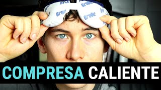 Compresa caliente para párpados  - Compresa caliente fácil para ojos secos