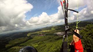 Gleitschirm-Tandemflug von der Wasserkuppe