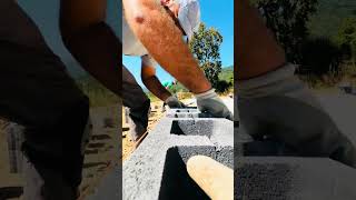 Garden Wall #youtuber #nature #subscribe #pavers #viral #construction #diy #diygarden #work