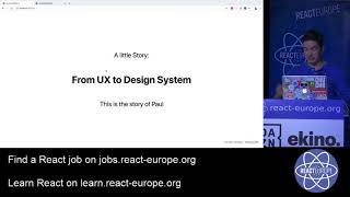 Why Design Systems? - Horacio Herrera aka @hhg2288 at @ReactEurope 2019