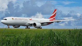 Air Mauritius A330-900 3B-NBU TAKEOFF RUN-MRU 21/12 @AirMauriitius