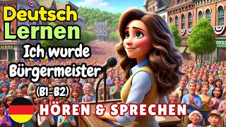 Ich wurde Bürgermeister B1-B2 | Deutsch Lernen | Hören & Sprechen | Geschichte & Wortschatz