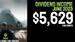 How I Made $5,629 this Month in Dividend Income | Stock Portfolio Review