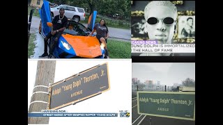 Dolph Leaving Hints in Hall of Fame Connects to Lamborghini Giveaway and Adolph Thornton Avenue