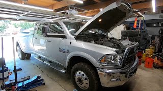 2016 Ram 3500 dually maintance.