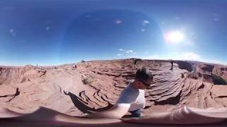 Подкова. Гранд Каньон. 360 Видео. Horseshoe Bend.