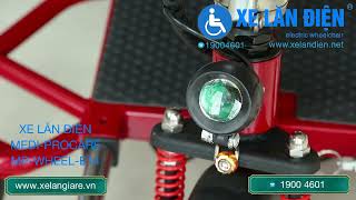 Xe lăn điện scooter 3 bánh cao cấp giá rẻ cho người già, người khuyết tật MEDIPROCARE MP-WHEEL-EST13