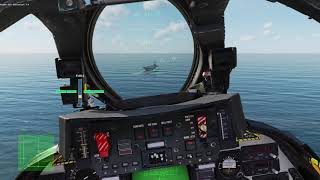 DCS F-14A Case I landings