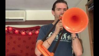 Amazing Grace On the Orange Plastic Trombone