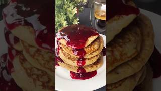 بان كيك الشوفان الصحي #pancake #بانكيك_صحي الوصفة كامله بالصفحة 🌷