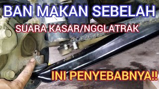 Cara ganti ball joint t120ss/futura penyebab ban makan sebelah