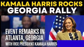 Kamala Harris's Powerful Call to Action at the “When We Vote, We Win” Rally | Atlanta, Georgia