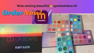 Best bridel eyeshdow with gitter |amizing colour shades 😍