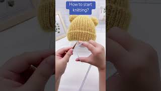 How to start knitting?