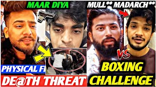 ELVISH Live *BEAT* Maxtern😰 MAXTERN in HOSPITAL ?🤬 MUNAWAR, ELVISH , UK07 Biggest FIGHT on YOUTUBE ❌