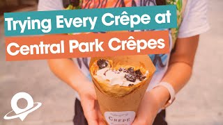 Trying Every Crêpe on the Menu at Central Park Crêpes