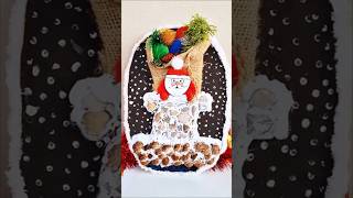 Easy Low - Cost Diy  Christmas Santa Claus idea from Recycled Materials