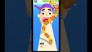 sandwich runner gameplay maxlevels gameplay best androidgame 2024 #viral#droidcheatgaming #shorts