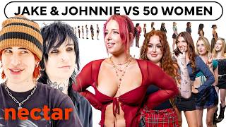 Jake & Johnnie swipe on 50 women