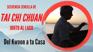 Práctica de Tai Chi Chuan junto al Lago