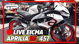 EICMA - Aprilia RS 457: piccola bomba made in Noale!